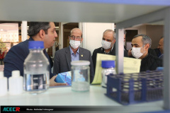 بازدید از مرکز زخایر ژنتیک ایران و رونمایی از دو داروی گیاهی جدید پژوهشکده گیاهان دارویی با حضور رییس جهاددانشگاهی