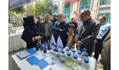 تشریح دستاوردهای مسئله محور پژوهشکده توسعه صنایع شیمیایی در نمایشگاه و میز خدمت مصلی کرج به مناسبت چهل و ششمین سالگرد تاسیس جهاد دانشگاهی