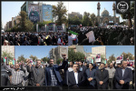 حضور جهادگران جهاددانشگاهی در تجمع اعتراضی دانشگاهیان در محکومیت جنایت غزه