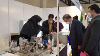 حضور سازمان جهاددانشگاهی صنعتی شریف در نهمین دوره نمایشگاه تجهیزات و مواد آزمایشگاهی ایران ساخت