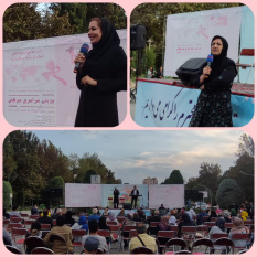 اجرای برنامه‌های ترویجی و آموزشی پویش سرطان معتمد جهاددانشگاهی در پارک لاله