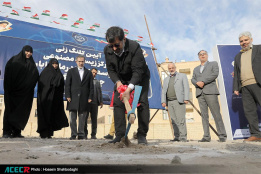 آیین کلنگ‌زنی مرکز زیست مصنوعی جهاددانشگاهی در قم