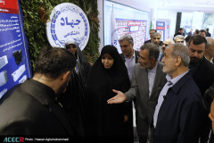بازدید رئیس جمهور از نمایشگاه گزیده‌ای از دستاوردهای شاخص علمی و فناورانه جهاددانشگاهی