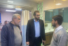 بازدید رئیس جهاددانشگاهی استان قزوین از بیمارستان سیار بنیاد برکت