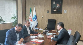 جلسه مشترک بین سرپرست مجتمع تحقیقاتی شهدای جهاددانشگاهی با مدیرعامل شرکت آب منطقهای البرز