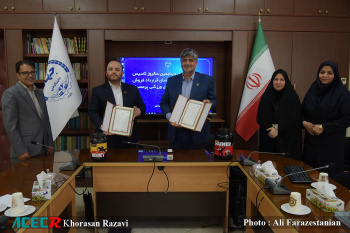امضای قرارداد فروش دانش فنی تولید مکملهای ورزشی پر مصرف میان جهاددانشگاهی خراسان رضوی و بخش خصوصی