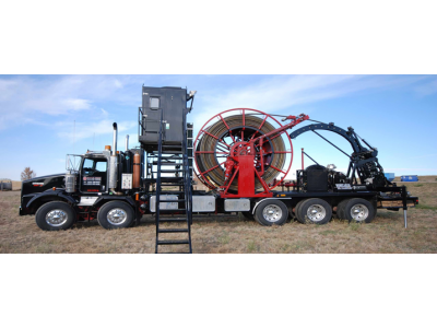 o کلاف لوله مغزی سیار