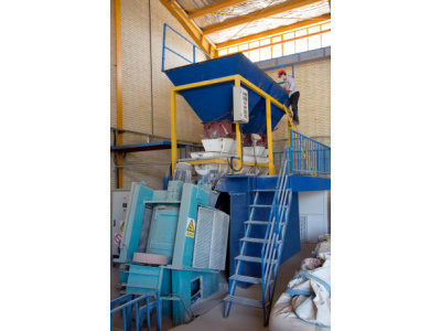 کوره استوانه ای جهت تولید اکتیو آلومینا