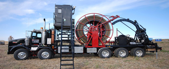 دستگاه لوله مغزی سیار(Coiled Tubing)